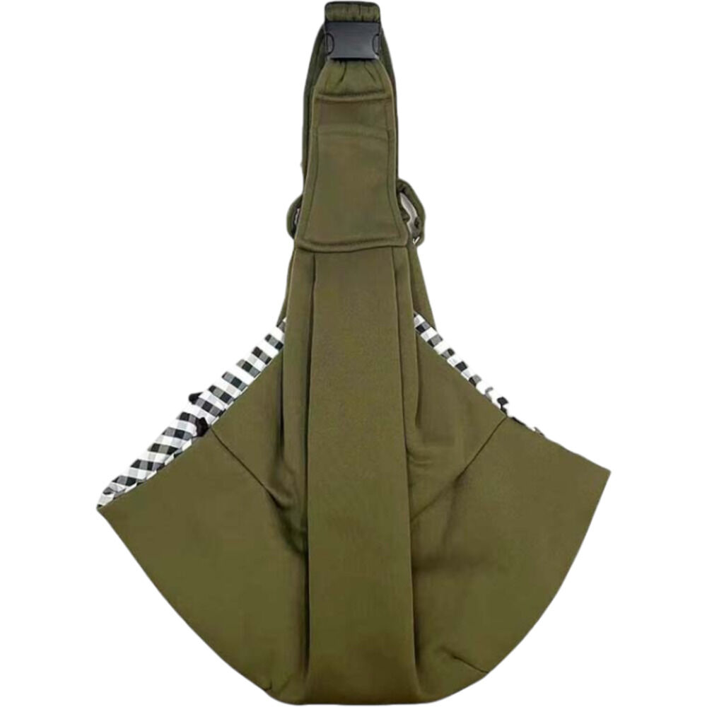 BACKYARD FAMILY「ペットスリング ドッグスリング 通販 犬 猫 ペット 小型犬 抱っこひも 抱っこ紐 散歩」|その他|グリーン1