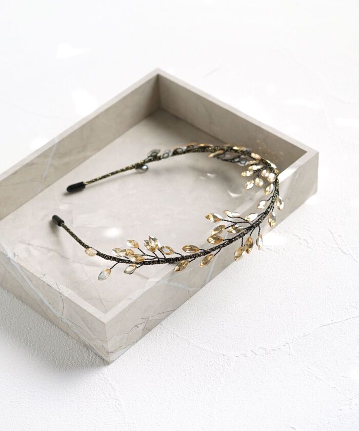 BACKYARD FAMILY「Rora カチューシャ キッズ 通販 ヨシン ゴールド 髪飾り 髪留め 髪どめ ヘアアクセサリー」|その他|