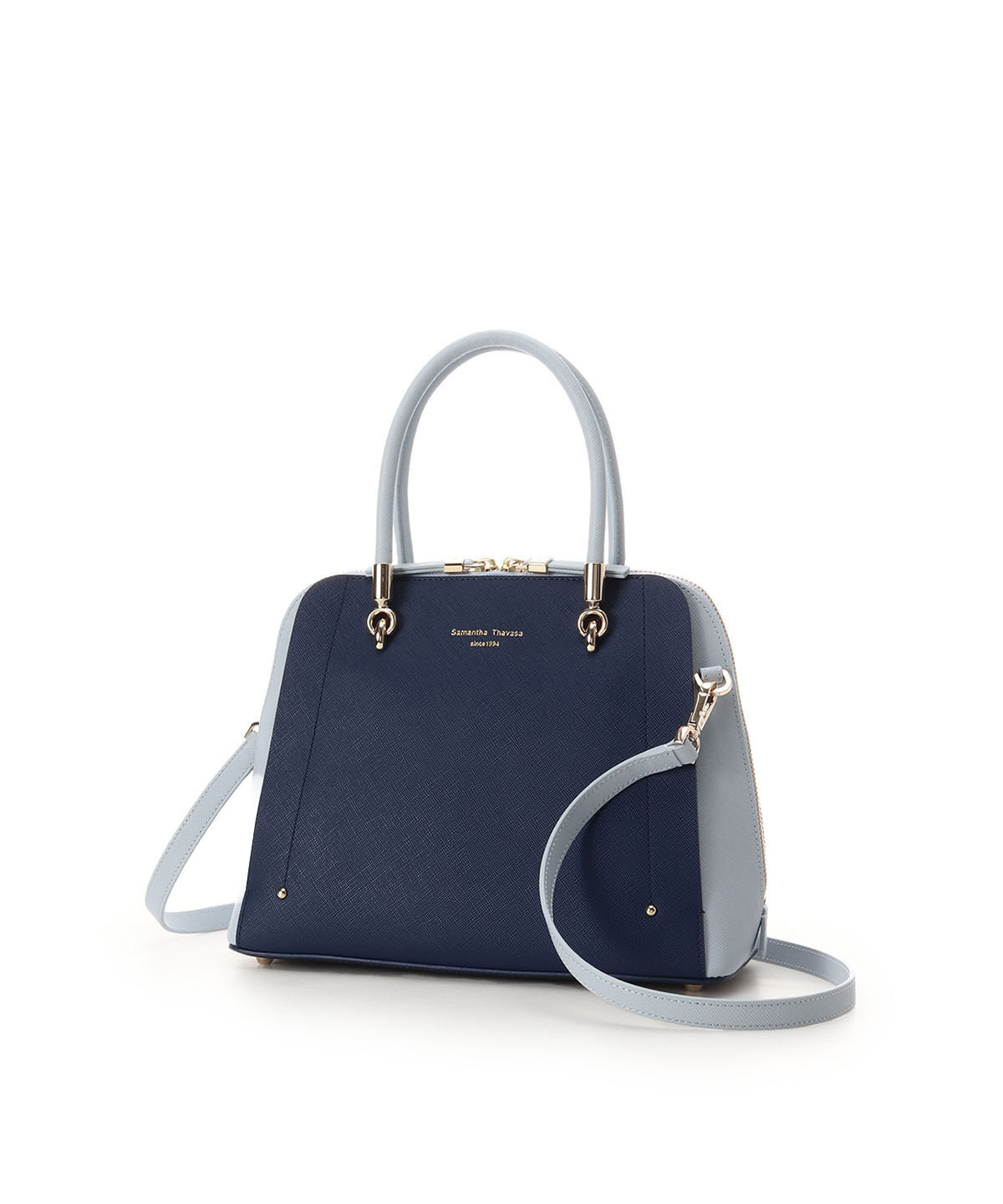 Samantha Thavasa「新アベクトワ バイカラー ハンドバッグ」|ハンドバッグ|