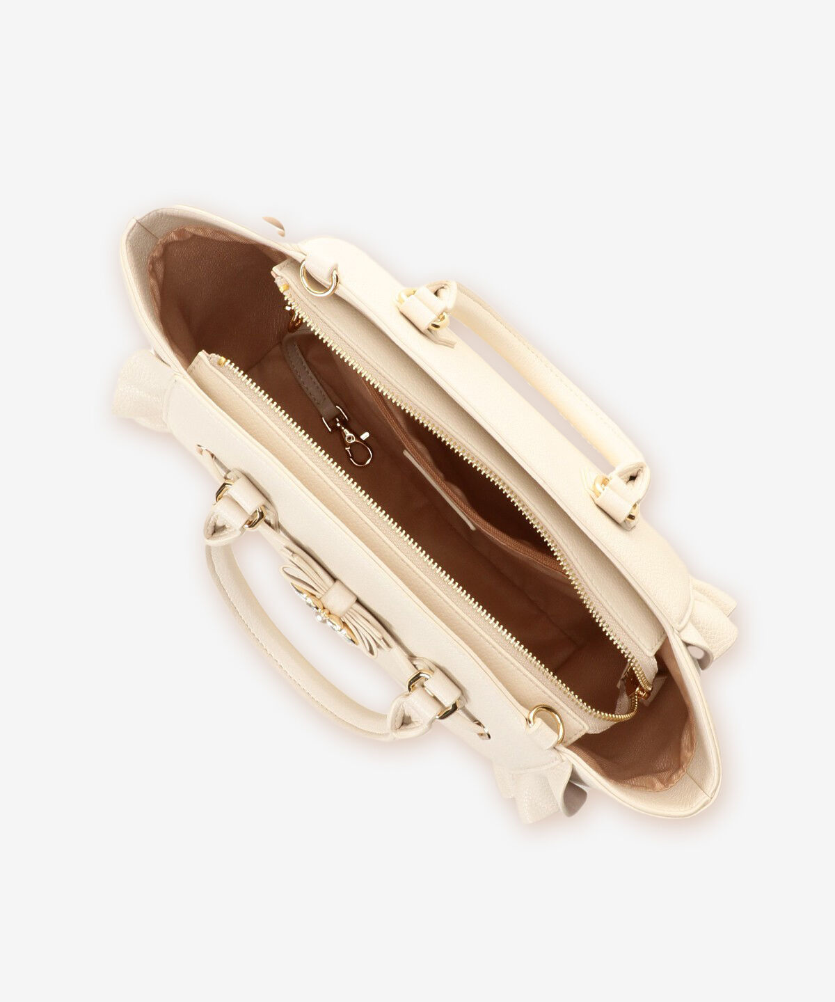 Samantha Vega「ビジューリボンフラッター(小)」|ハンドバッグ|