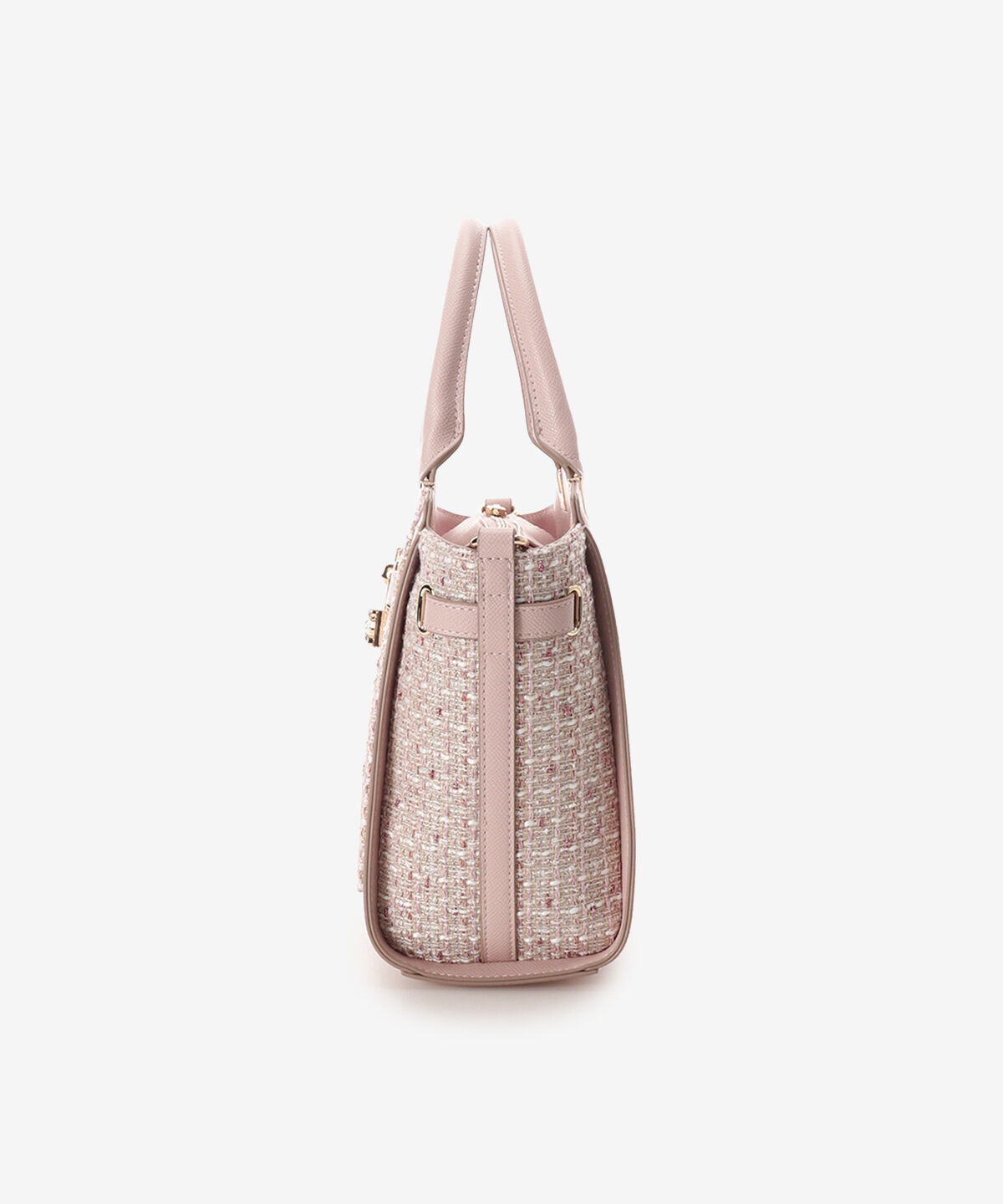 Samantha Vega「ツイードベルトビジューハンドバッグ」|ハンドバッグ|