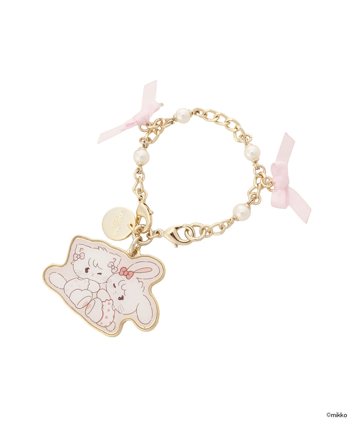 Samantha Vega「Lil ala mode&times;SAMANTHAVEGAコレクション バッグチャーム」|チャーム・キーホルダー|ゴールド