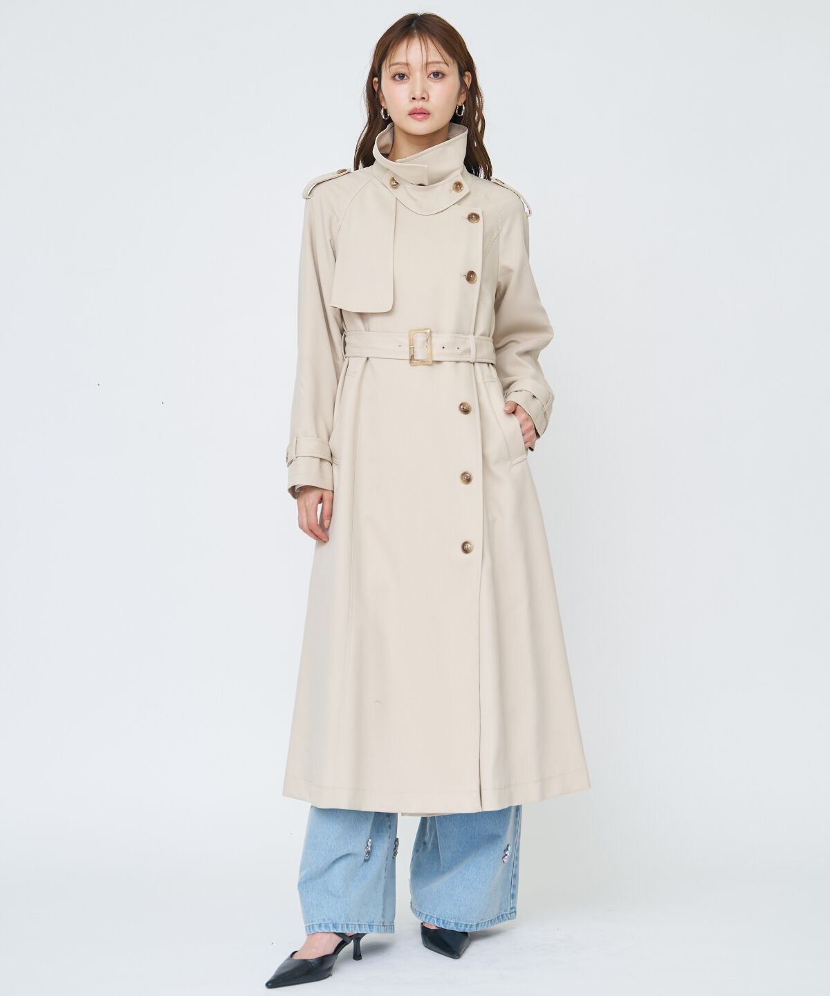 アンドクチュール「アイコニックトレンチコート」|トレンチコート|