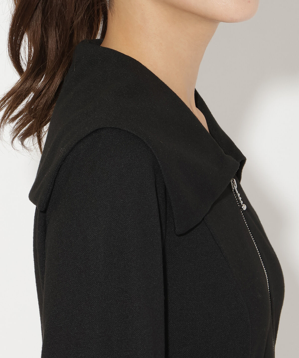 アンドクチュール「センターZIPミニワンピース」|ワンピース|