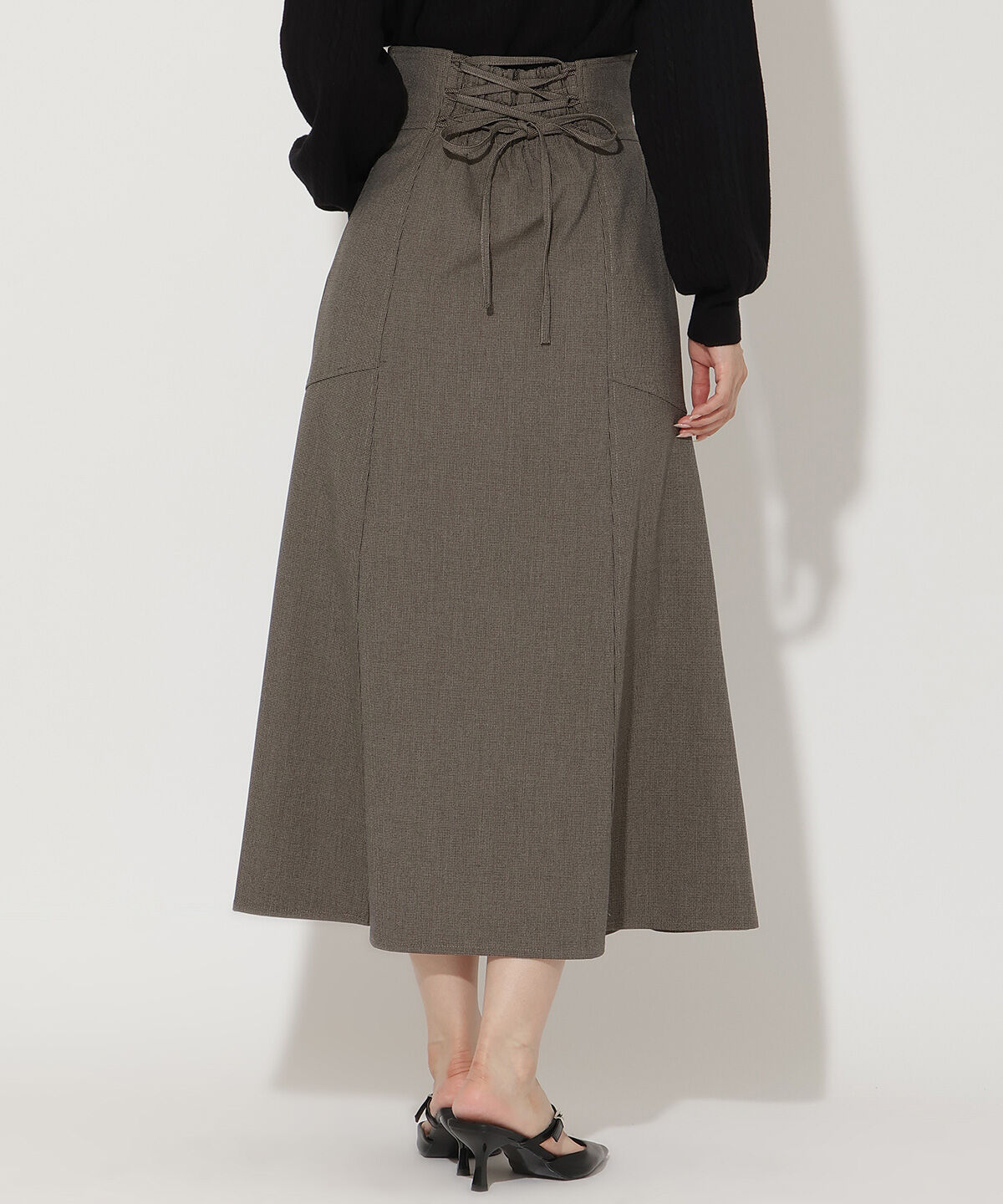 アンドクチュール「インナーミニマーメイドスカート」|フレア|