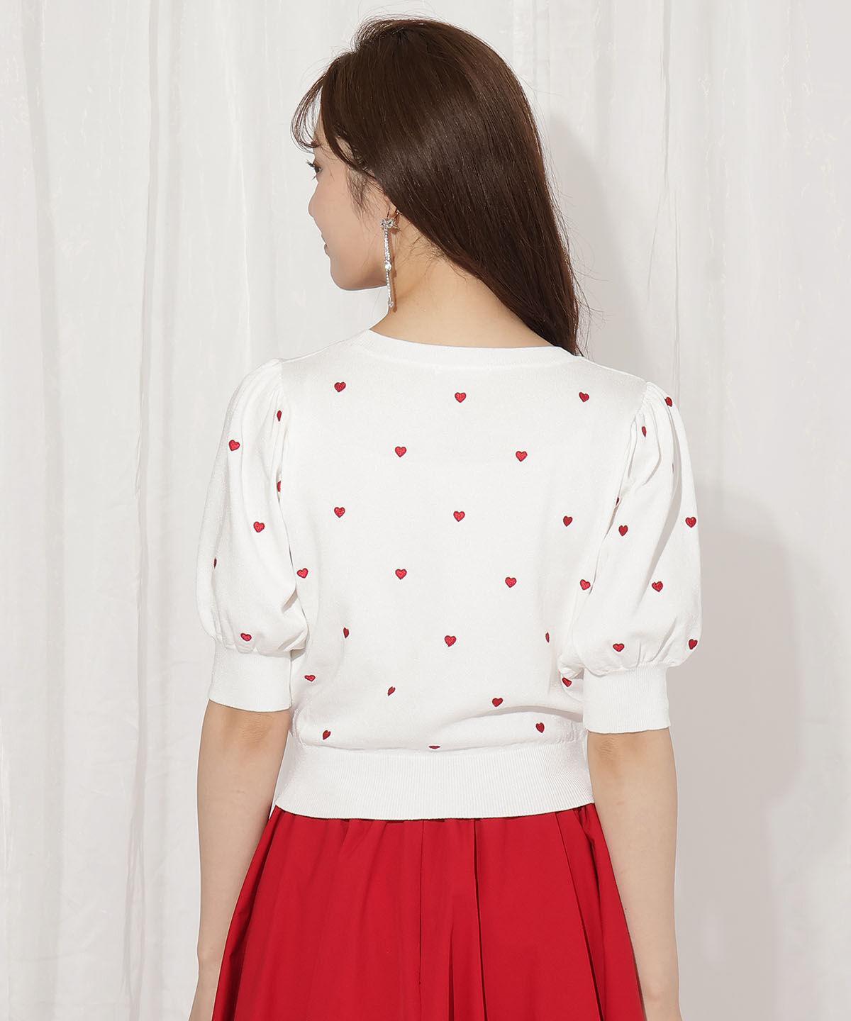 WILLSELECTION「バリエーションニット（ハート）」|ニット・セーター|