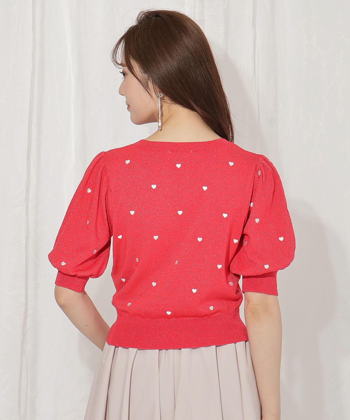 WILLSELECTION「バリエーションニット（ハート）」|ニット・セーター|