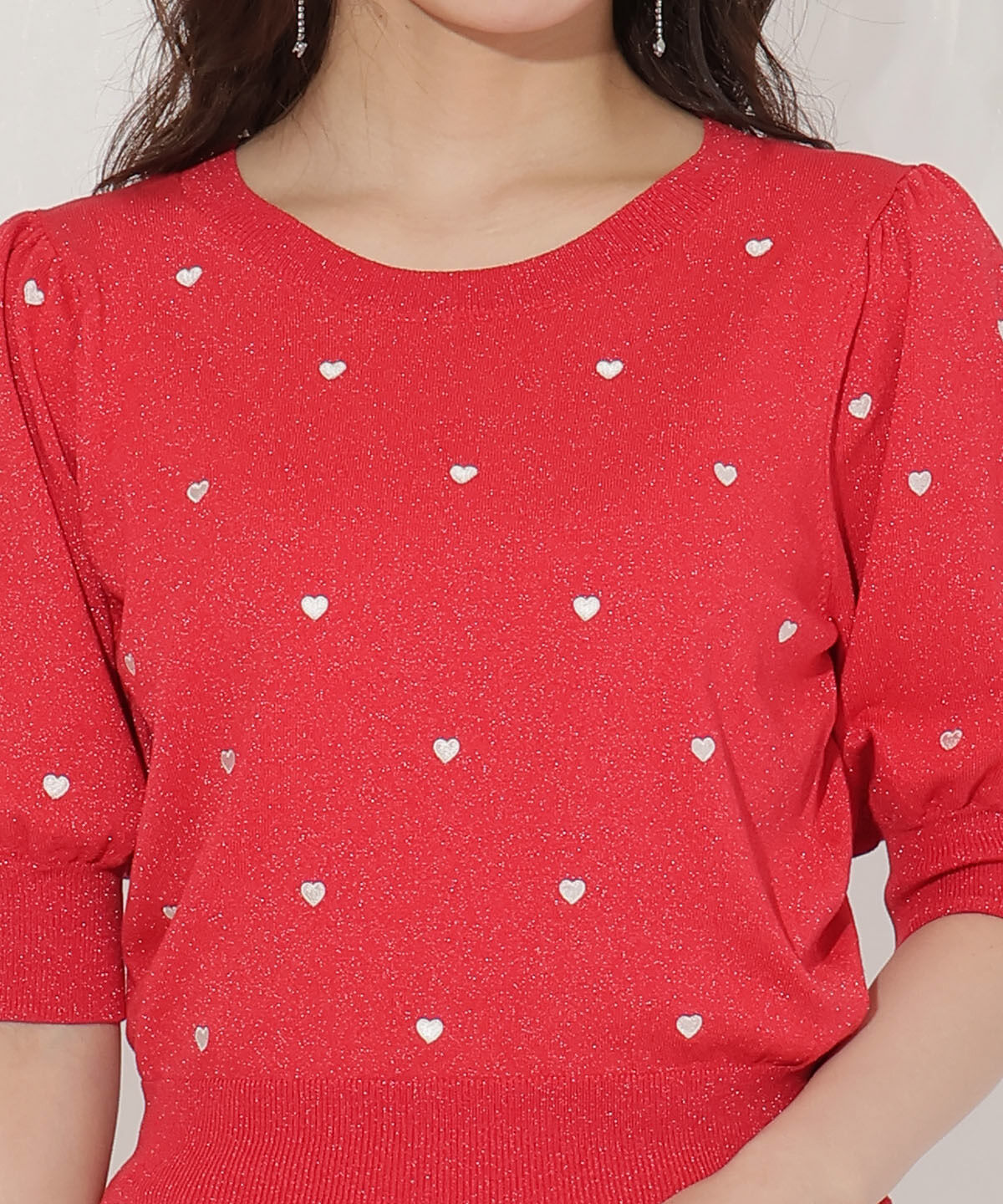 WILLSELECTION「バリエーションニット（ハート）」|ニット・セーター|