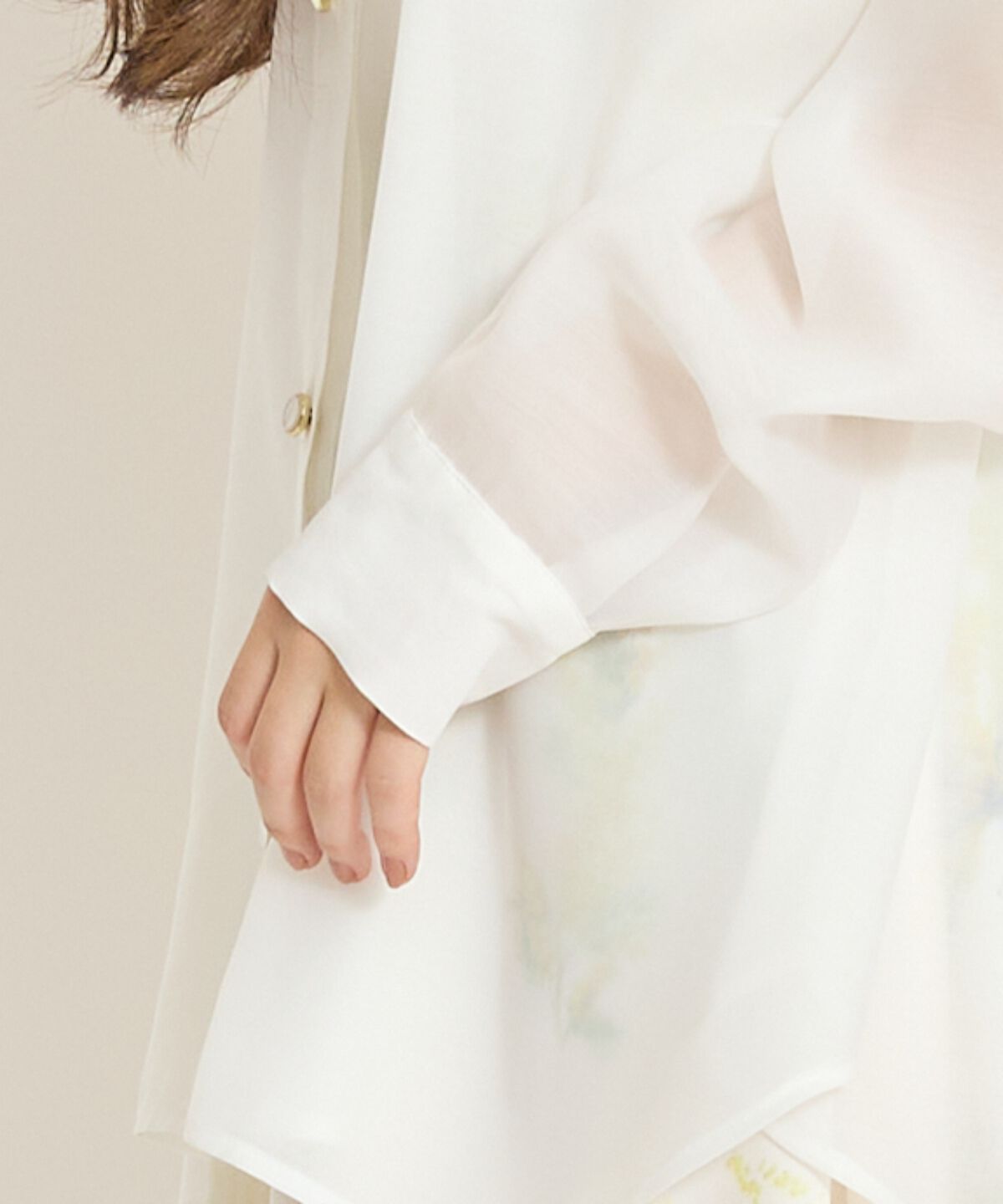 WILLSELECTION「エアリーシアーシャツ」|シャツ・ブラウス|