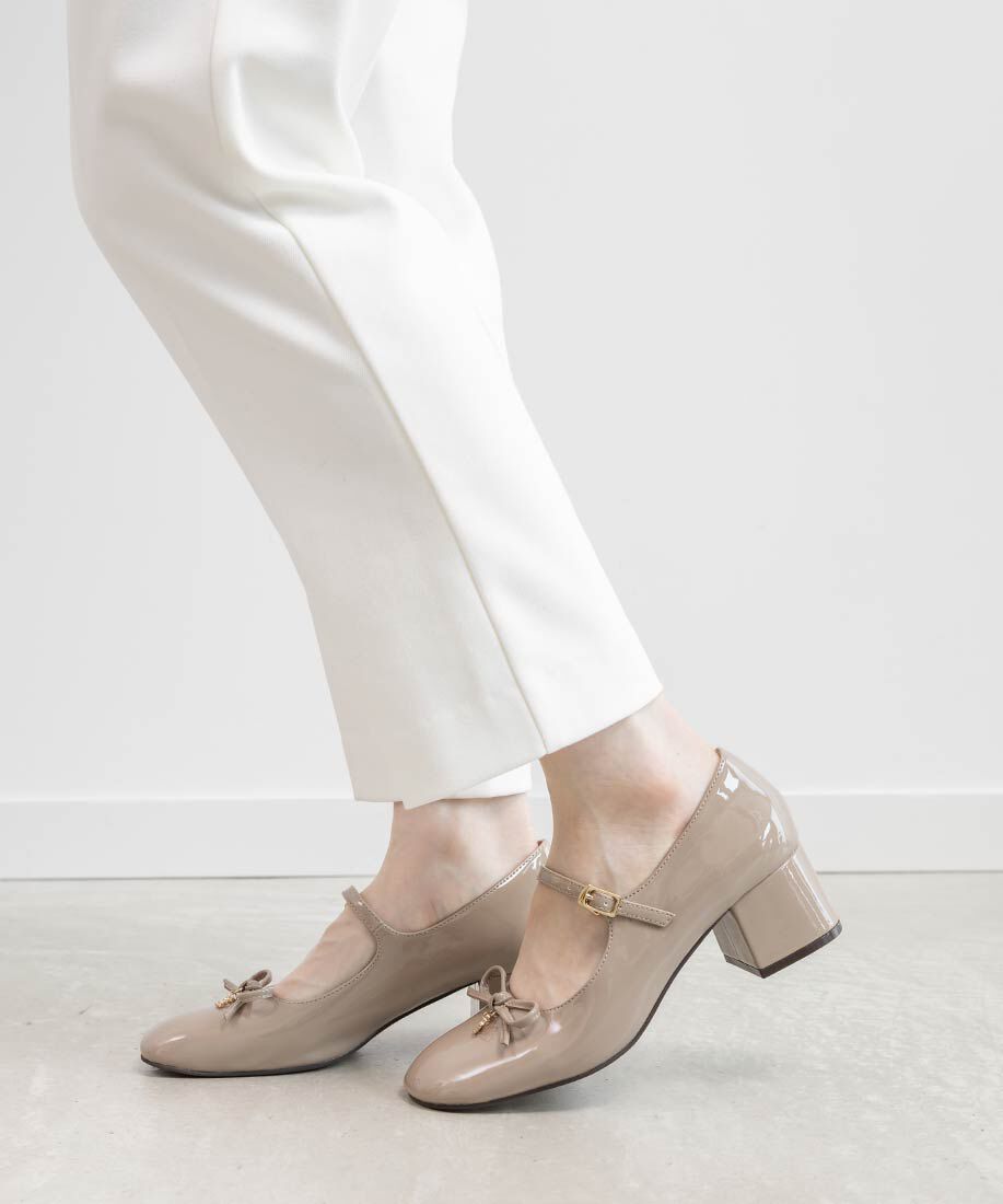 「モノグラムパーツメリージェーンパンプス」|パンプス|