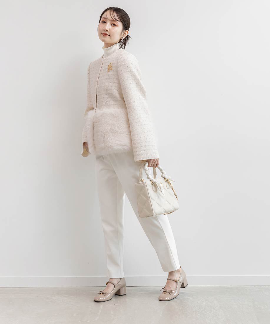  「モノグラムパーツメリージェーンパンプス」|パンプス|