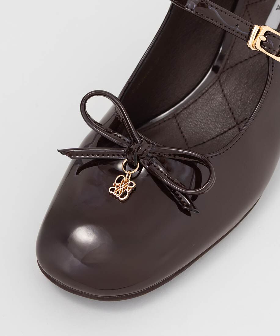  「モノグラムパーツメリージェーンパンプス」|パンプス|