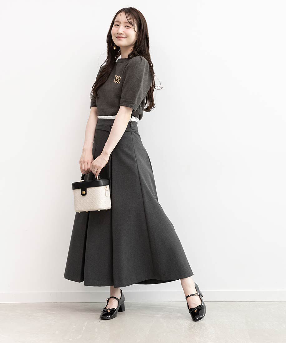  「モノグラムパーツメリージェーンパンプス」|パンプス|