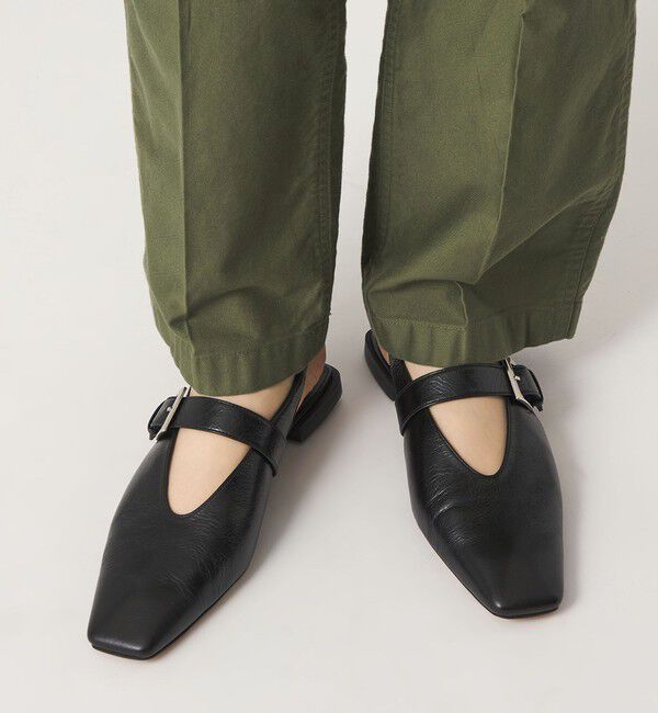 ODETTE E ODILE「インステップベルトバックベルト フラット10&uarr;」|パンプス|