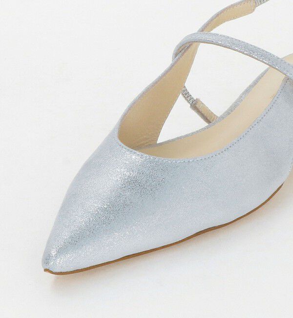 ODETTE E ODILE「ポインテッド ナロー ストラップ バックベルト フラット20&uarr;」|パンプス|