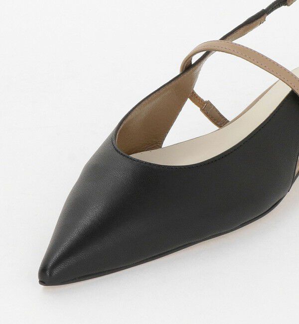 ODETTE E ODILE「ポインテッド ナロー ストラップ バックベルト フラット20&uarr;」|パンプス|