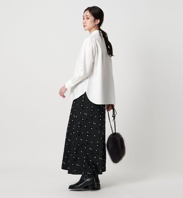 UNITED ARROWS「ミニフリルシャツ‐ウォッシャブル‐」|シャツ・ブラウス|