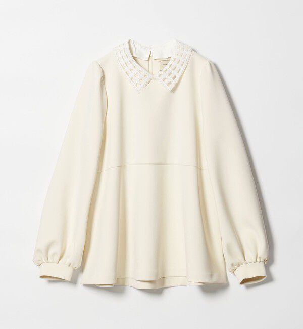 UNITED ARROWS「SPONGY ペプラム ブラウス」|シャツ・ブラウス|