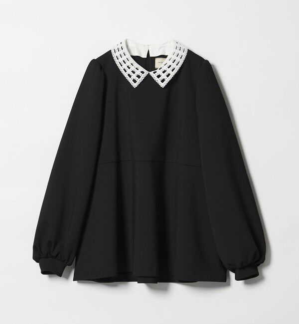 UNITED ARROWS「SPONGY ペプラム ブラウス」|シャツ・ブラウス|