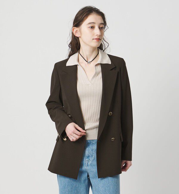 UNITED ARROWS「T/W 4ボタン ジャケット」|テーラードジャケット|