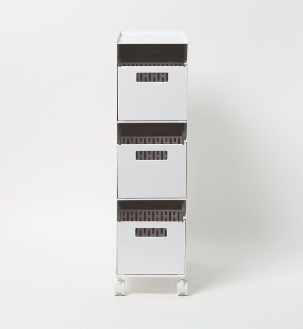 Style for Living「＜tower＞収納バスケットワゴン 3段」|その他|