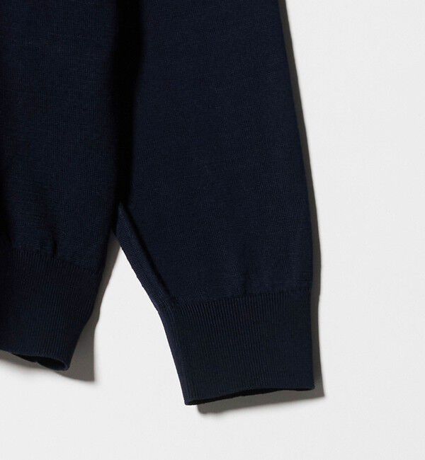 UNITED ARROWS「コットン ハイゲージ  ニットポロシャツ」|ニット・セーター|