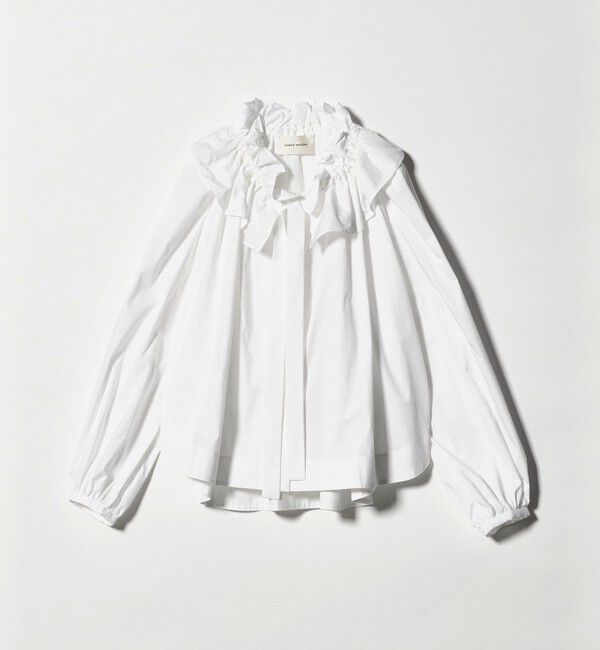 AEWEN MATOPH「＜AEWEN MATOPH＞ギャザーリボンブラウス ‐ ウォッシャブル ‐」|シャツ・ブラウス|