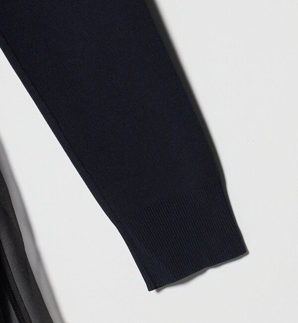 UNITED ARROWS「オーガンジー フリルコンビ ニット ‐ウォッシャブル‐」|ニット・セーター|