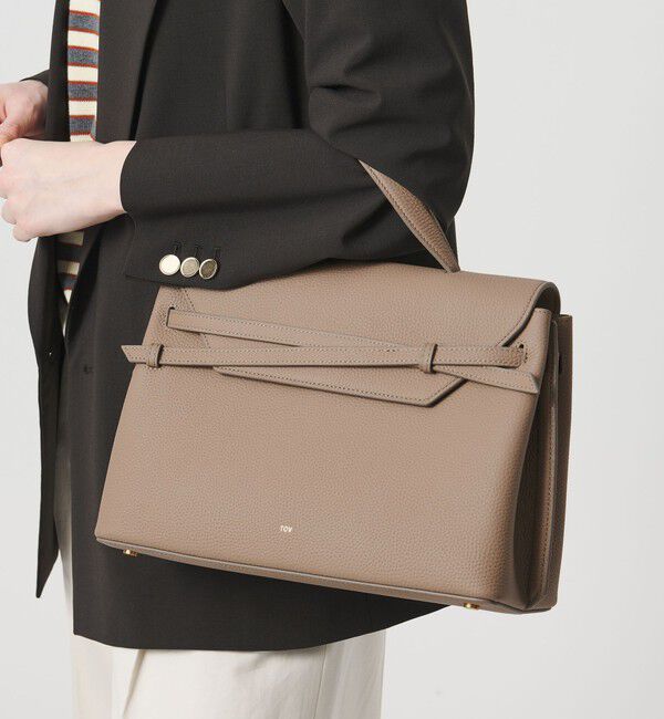 UNITED ARROWS「＜TOV＞MIMI バッグ GRAND」|ハンドバッグ|BEIGE