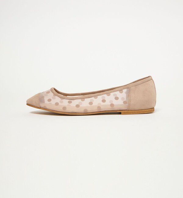 UNITED ARROWS「ドット バレエシューズ」|バレエシューズ|