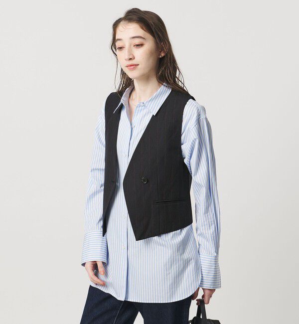 UNITED ARROWS「＜TICCA＞Vネック ベスト」|ベスト・ジレ|