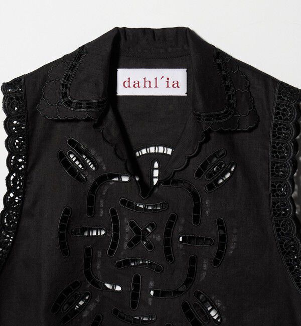 UNITED ARROWS「＜dahl&rsquo;ia＞カットワーク ベスト」|ベスト・ジレ|