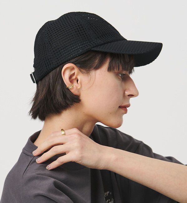 UNITED ARROWS「グリッドメッシュ キャップ」|ハット|