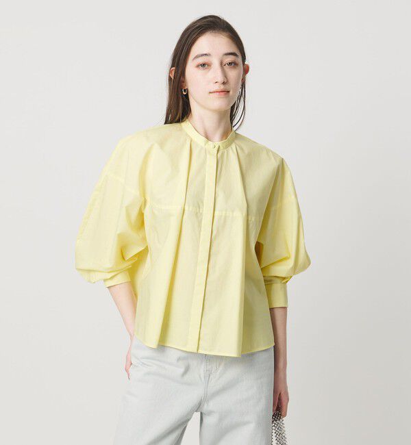 UNITED ARROWS「ボリュームフォルム シャツ」|シャツ・ブラウス|YELLOW