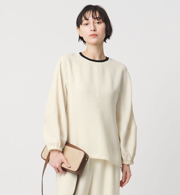 UNITED ARROWS「COMFY ドルマンスリーブ ブラウス ‐防汚 UVカット ウォッシャブル‐」|シャツ・ブラウス|