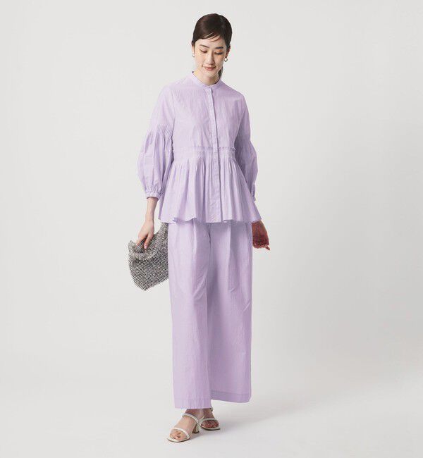 UNITED ARROWS「MANTECO POP ワイドパンツ」|チノ|