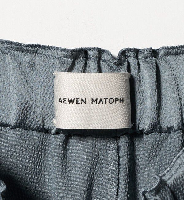 AEWEN MATOPH「＜AEWEN MATOPH＞サテンメローイージーパンツ ‐ ウォッシャブル ‐」|チノ|