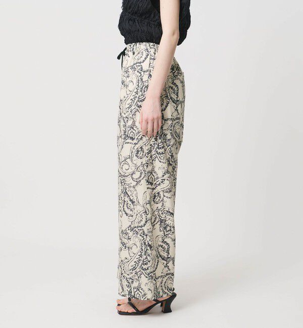 UNITED ARROWS「＜SACRA＞ペイズリー イージーパンツ」|チノ|