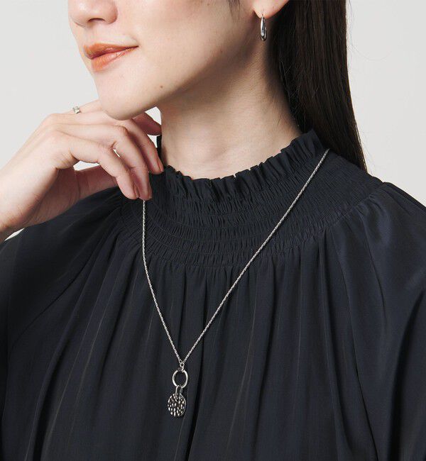 UNITED ARROWS「ハンマーディスク ネックレス」|ネックレス|SILVER