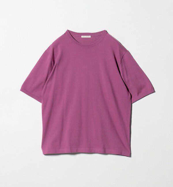 UNITED ARROWS「コットン ニット Tシャツ」|Tシャツ・カットソー|