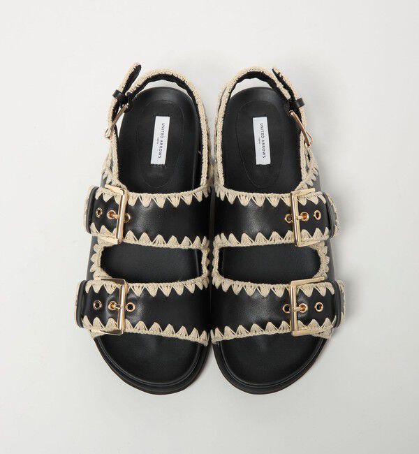 UNITED ARROWS「ナチュラル 2ライン サンダル」|サンダル|