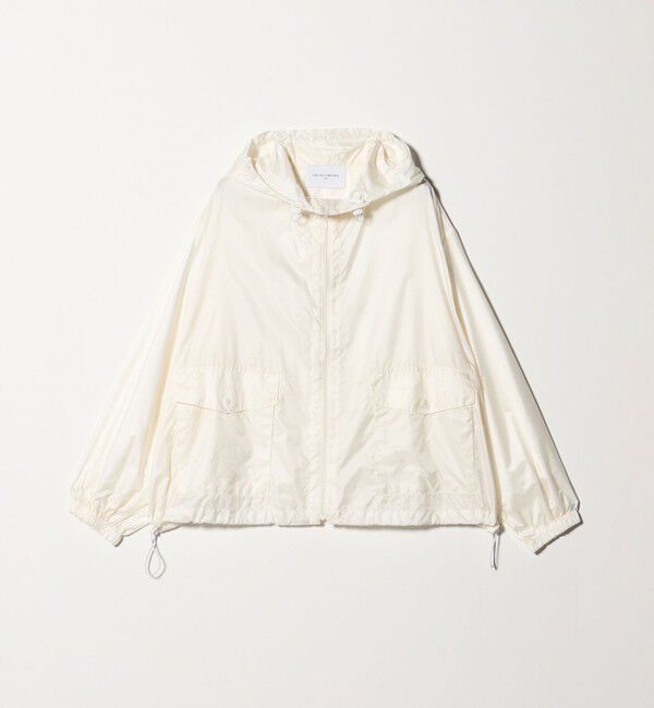 UNITED ARROWS「ショート ボリューム ブルゾン ‐ウォッシャブル‐」|ブルゾン・スタジャン|WHITE