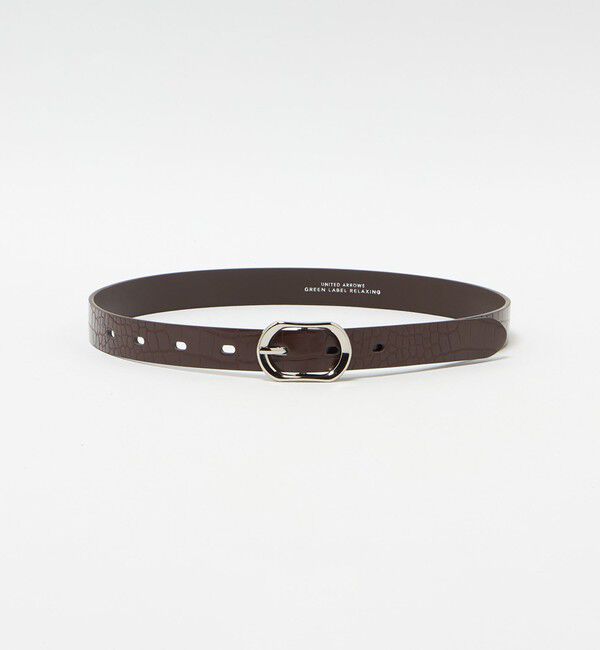 UNITED ARROWS green label relaxing「レクタングル バックル ベルト」|ベルト|