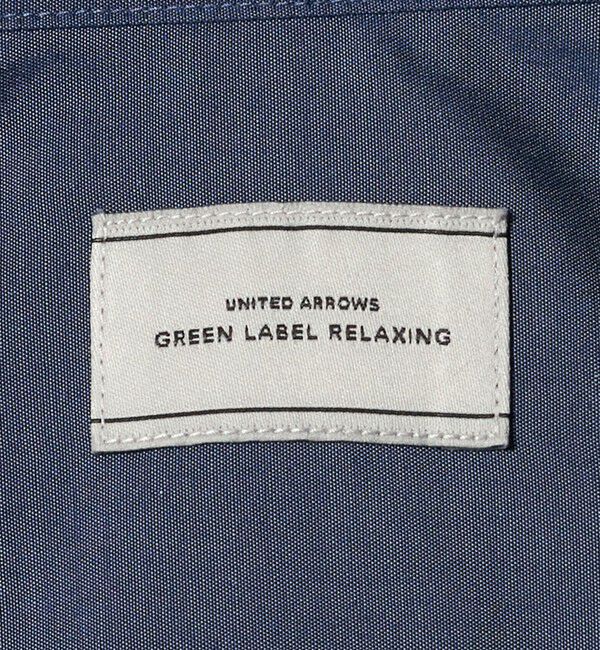 UNITED ARROWS green label relaxing「コットン シャンブレー ワイドカラー ドレスシャツ -イージーアイロン-」|シャツ・ブラウス|
