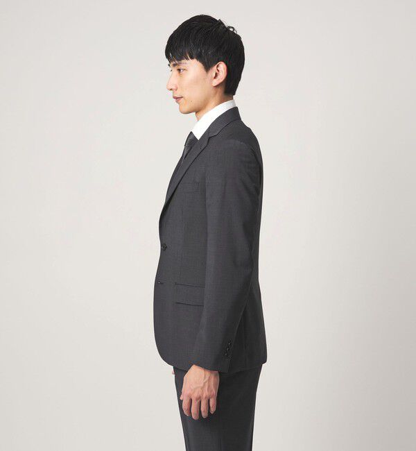 UNITED ARROWS green label relaxing「A+ TWPU トロピカル無地 2B スリム セットアップ ジャケット -ウォッシャブル・ストレッチ-」|スーツ|