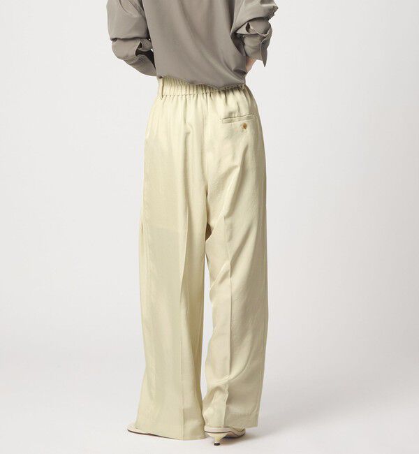 EMMEL REFINES「＜EMMEL REFINES＞EM LT/ツイル 2タック トロミパンツ」|チノ|