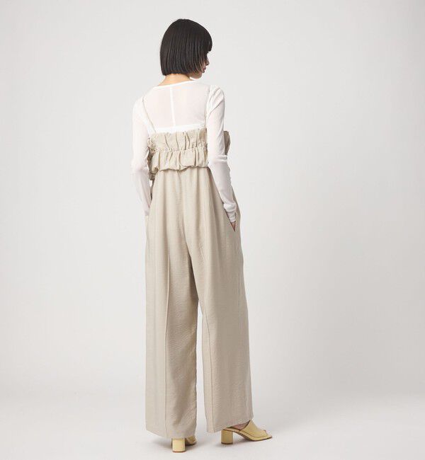 EMMEL REFINES「＜EMMEL REFINES＞EM ビスチェライク サロペット」|オールインワン|