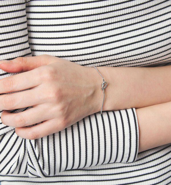 UNITED ARROWS green label relaxing「knot スライド ブレスレット」|ブレスレット・バングル|