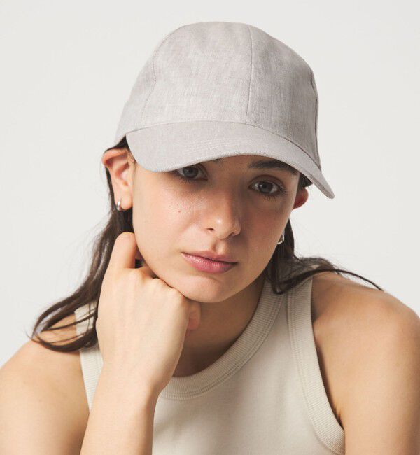 UNITED ARROWS green label relaxing「麻 キャップ 2 UVカット」|キャップ・キャスケット|