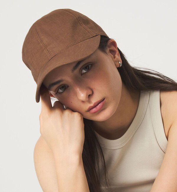 UNITED ARROWS green label relaxing「麻 キャップ 2 UVカット」|キャップ・キャスケット|